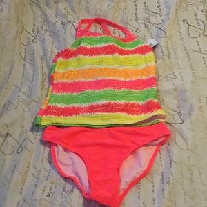 Girls two piece tankini